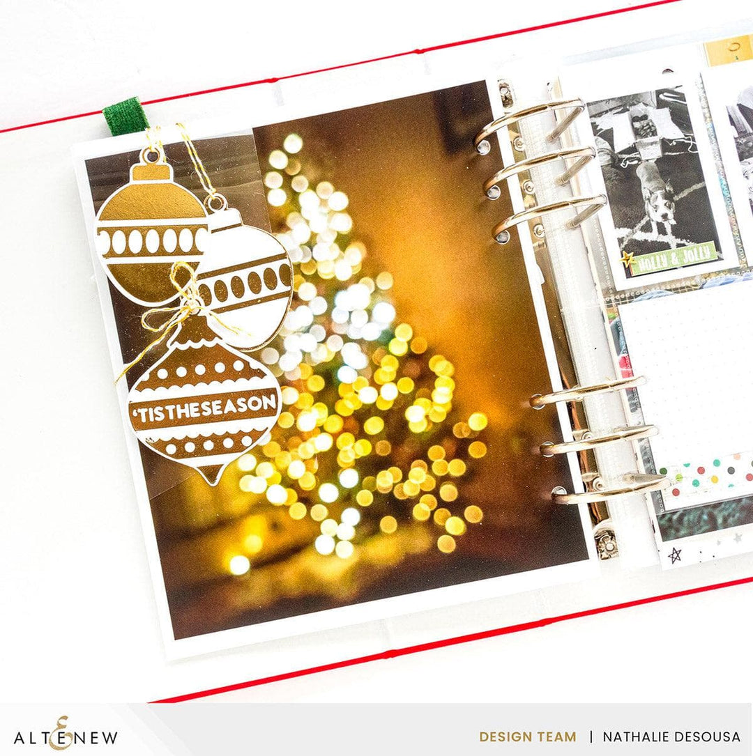 Altenew Hot Foil Plate & Die Bundle Jolly Ornaments