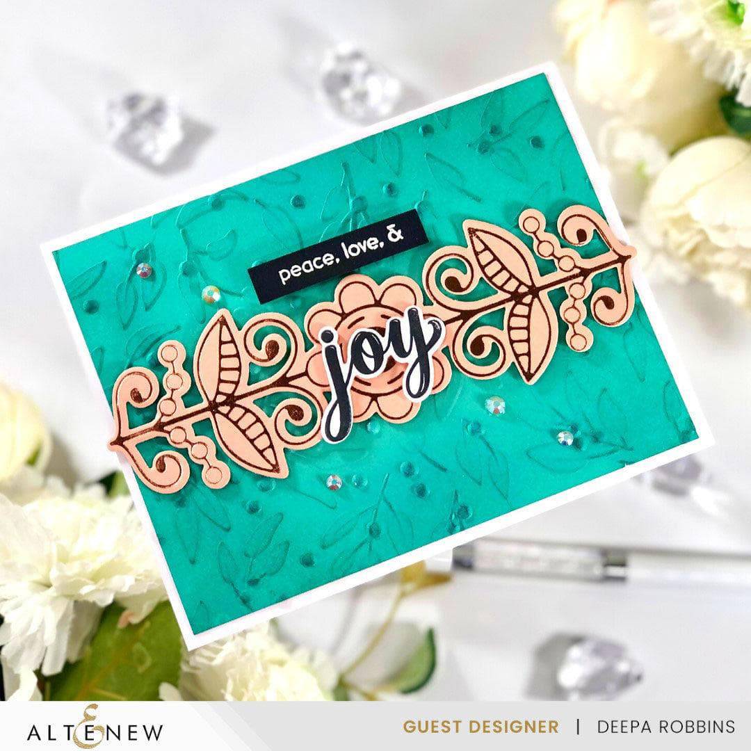 Altenew Hot Foil Plate & Die Bundle Nordic Vines