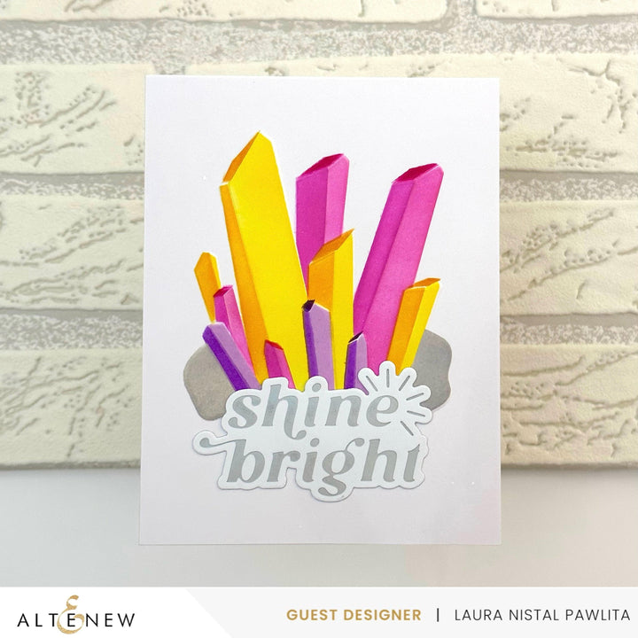 Altenew Hot Foil Plate & Die Bundle Sunshine Greeting
