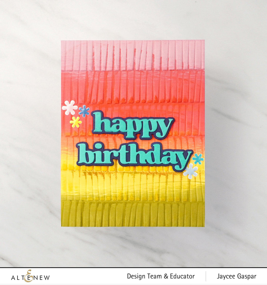 Altenew Hot Foil Plate & Die Bundle Versatile Greetings 2