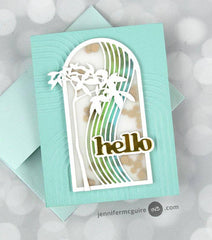 Altenew Hot Foil Plate & Die Bundle Vertical Greetings