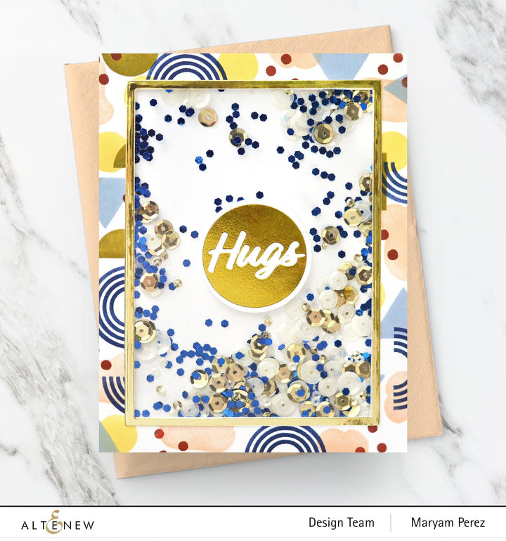 Part A-Glitz Art Craft Co.,LTD Hot Foil Plate Everyday Sentiments Hot Foil Plate Set