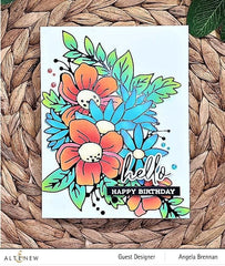Part A-Glitz Art Craft Co.,LTD Hot Foil Plate Flowery Bouquet Hot Foil Plate