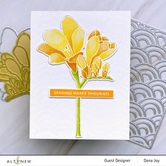 Part A-Glitz Art Craft Co.,LTD Hot Foil Plate Freesia Hot Foil Plate