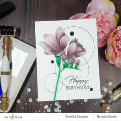 Part A-Glitz Art Craft Co.,LTD Hot Foil Plate Freesia Hot Foil Plate