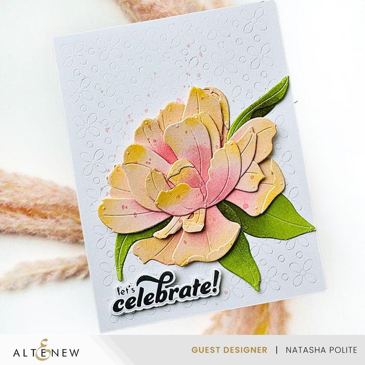 Petal Harmony Hot Foil Plate