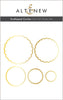 Part A-Glitz Art Craft Co.,LTD Hot Foil Plate Scalloped Circles Hot Foil Plate Set
