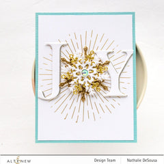 Part A-Glitz Art Craft Co.,LTD Hot Foil Plate Tiny Festive Patterns Hot Foil Plate Set (4 in 1)