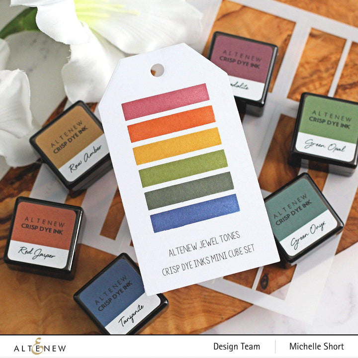 Altenew Ink Bundle Jewel Tones Crisp Dye Ink Oval Set