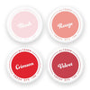 Altenew Ink Bundle Red Sunset Fresh Dye Ink (Blush, Rouge, Crimson, Velvet)