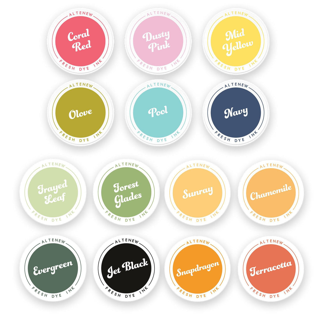 Stewart Superior Ink Bundle Scintillating Shades Fresh Dye Ink Bundle