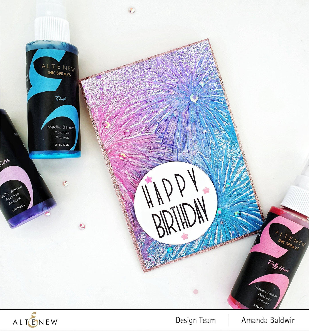 Stewart Superior Ink Spray Dusk Metallic Shimmer Ink Spray