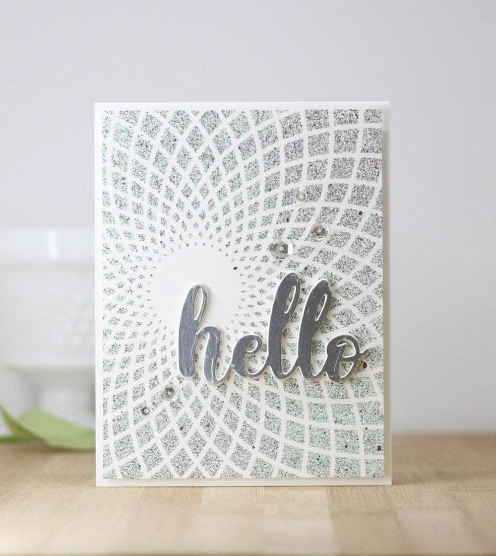 Altenew Ink Spray & Stencil Bundle Sunburst Stencil & Ink Spray Bundle