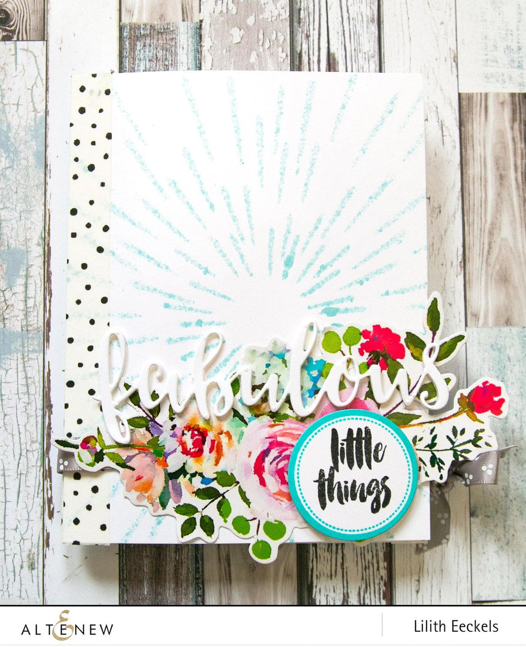 Altenew Ink Spray & Stencil Bundle Warp Speed Stencil & Ink Spray Bundle