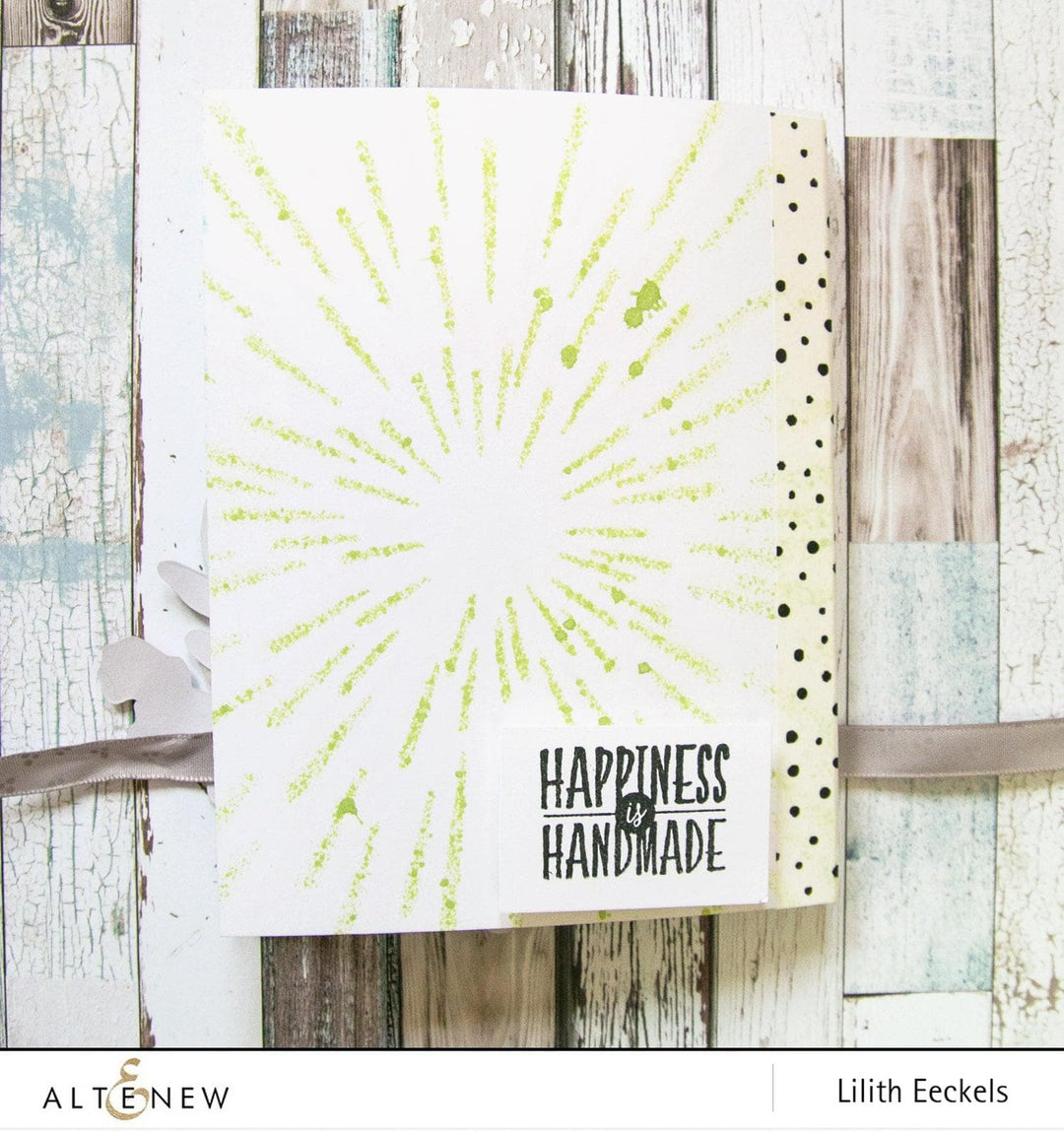 Altenew Ink Spray & Stencil Bundle Warp Speed Stencil & Ink Spray Bundle