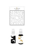 Altenew Ink Spray & Stencil Bundle Warp Speed Stencil & Ink Spray Bundle