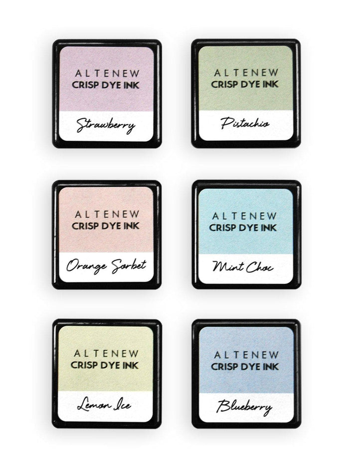 Stewart Superior Inks Frozen Delights 6 Crisp Dye Ink Mini Cube Set