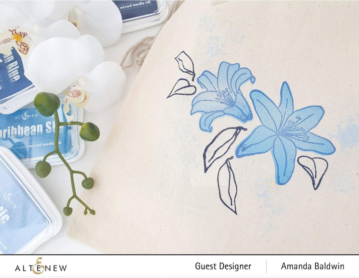 Tsukineko Inks Persian Blue Pigment Ink