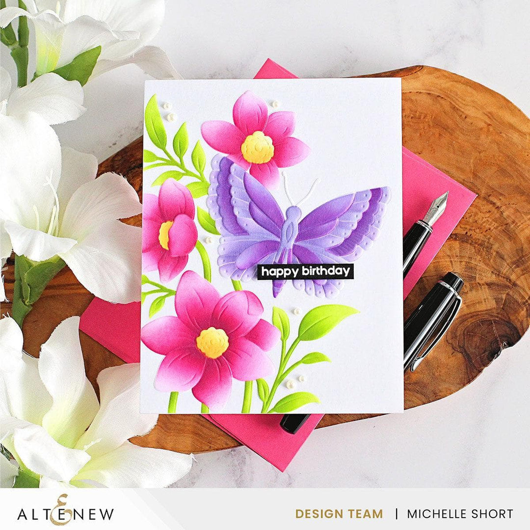 Shades of Purple Fresh Dye Ink Mini Cube Set