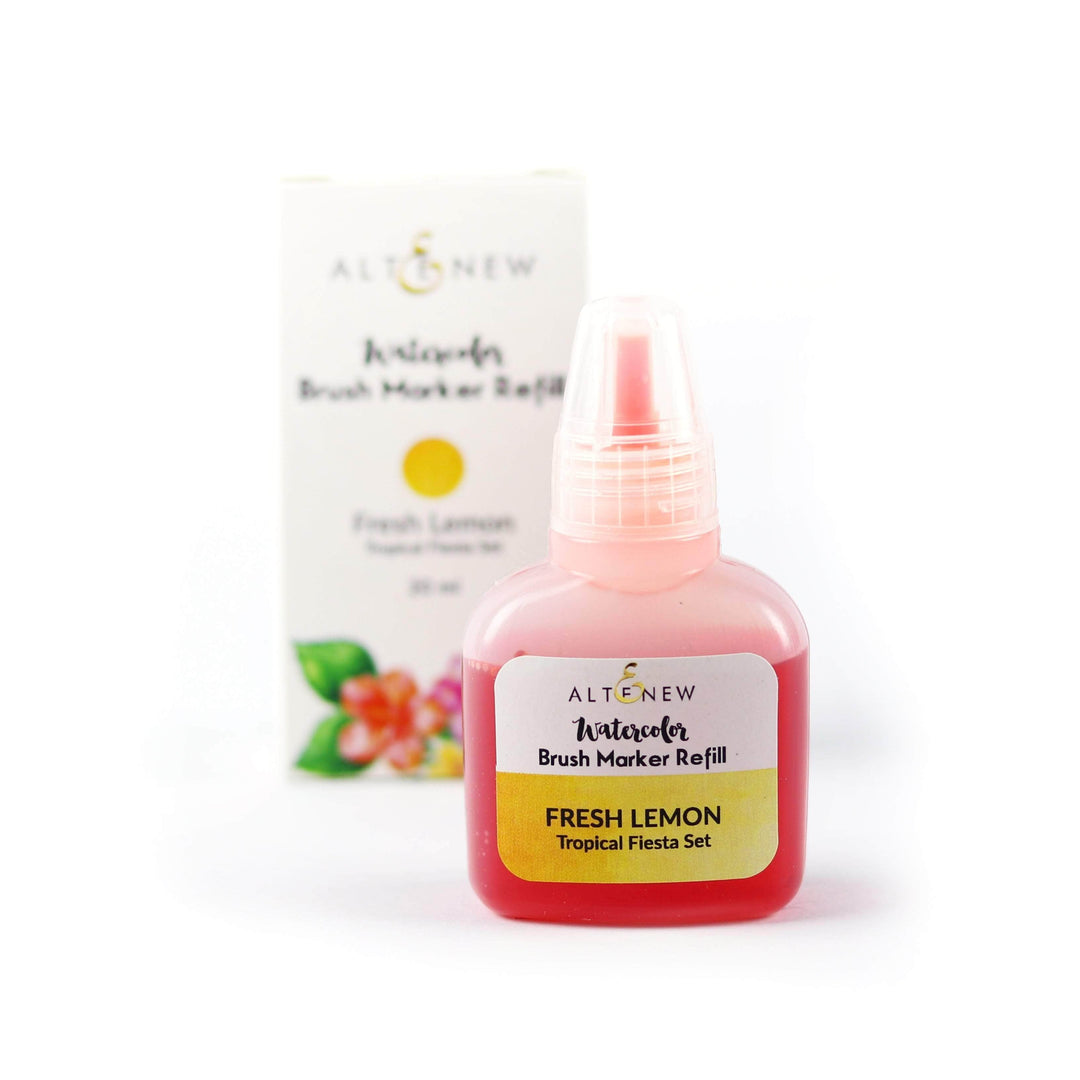 Be Creative Arts Crafts Liquid Watercolor Fresh Lemon Liquid Watercolor - Brush Marker Refill