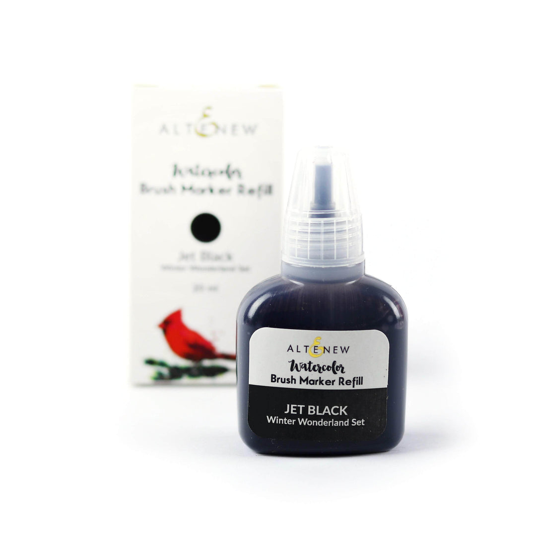 Be Creative Arts Crafts Liquid Watercolor Jet Black Liquid Watercolor - Brush Marker Refill