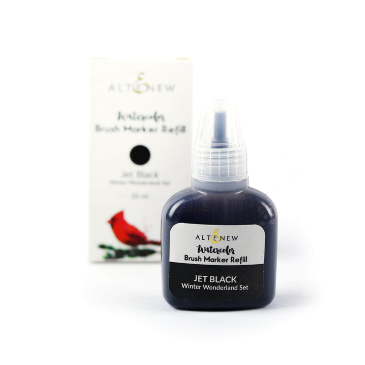 Be Creative Arts Crafts Liquid Watercolor Jet Black Liquid Watercolor - Brush Marker Refill