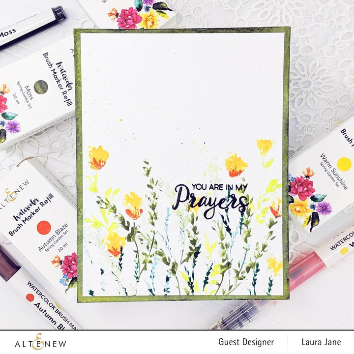 Be Creative Arts Crafts Liquid Watercolor Warm Sunshine Liquid Watercolor - Brush Marker Refill
