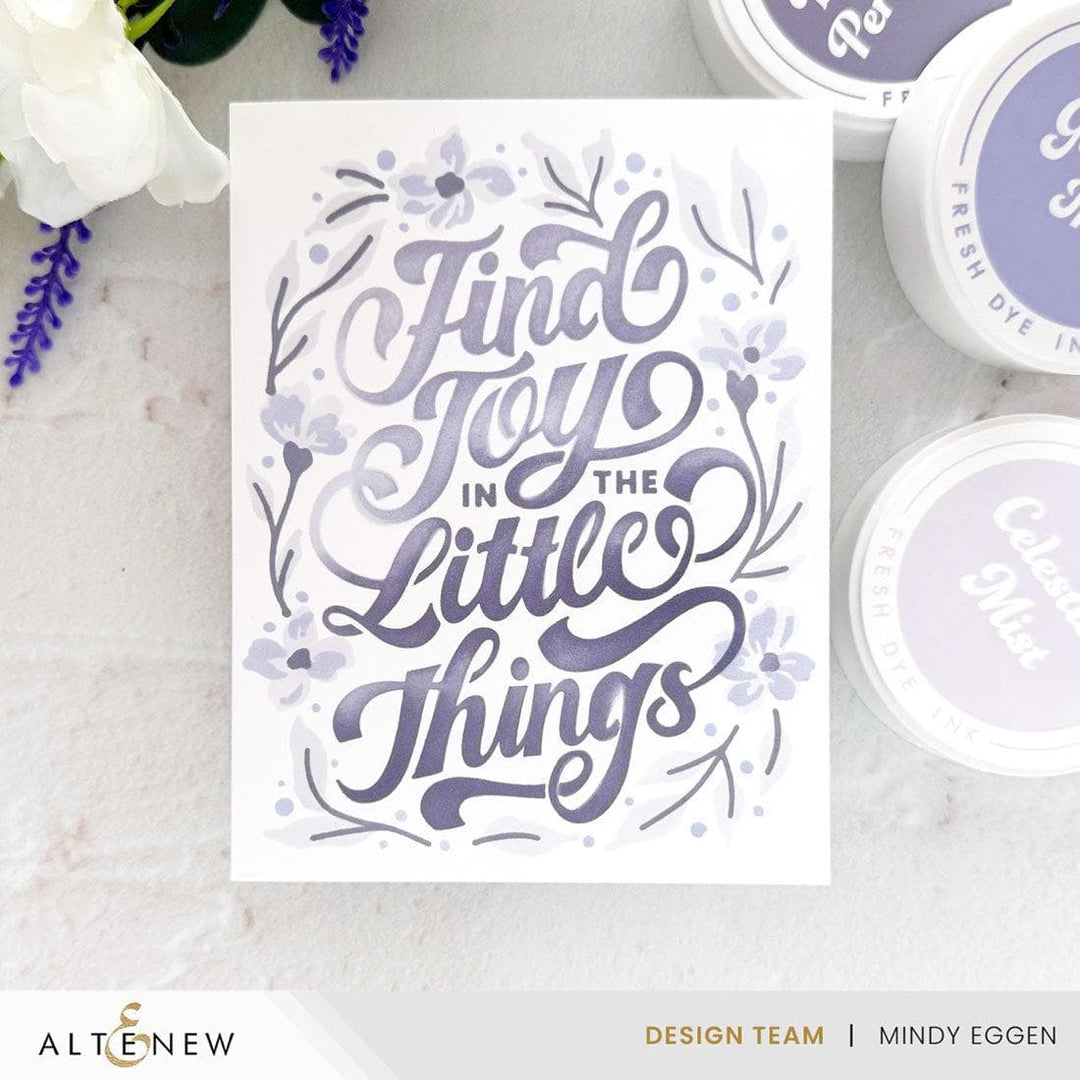 Moonlit Twilight Fresh Dye Ink Mini Cube & Reinker Bundle