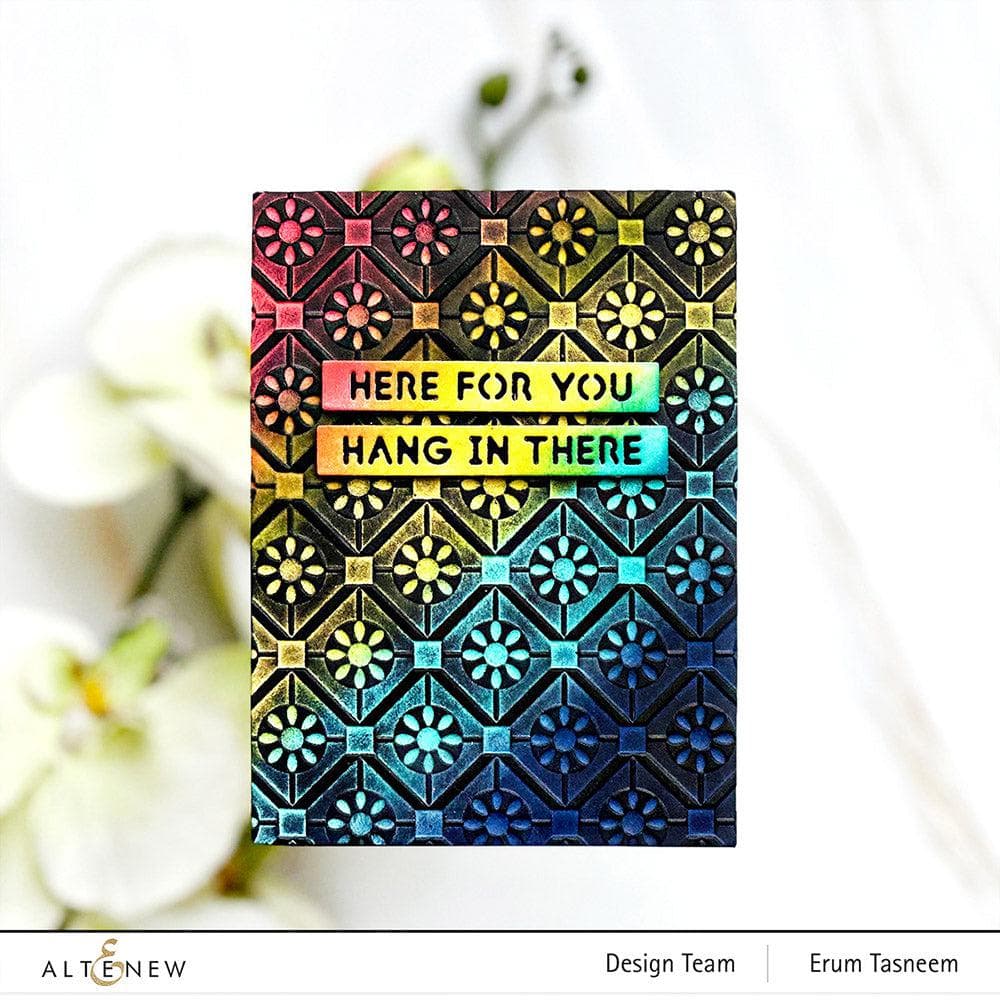 Altenew Mini Cubes & Reinker Bundle Deco Garden Fresh Dye Ink Mini Cube & Re-inker Bundle