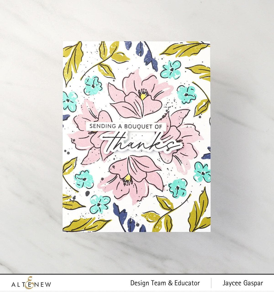 Altenew Mini Cubes & Reinker Bundle Deco Garden Fresh Dye Ink Mini Cube & Re-inker Bundle