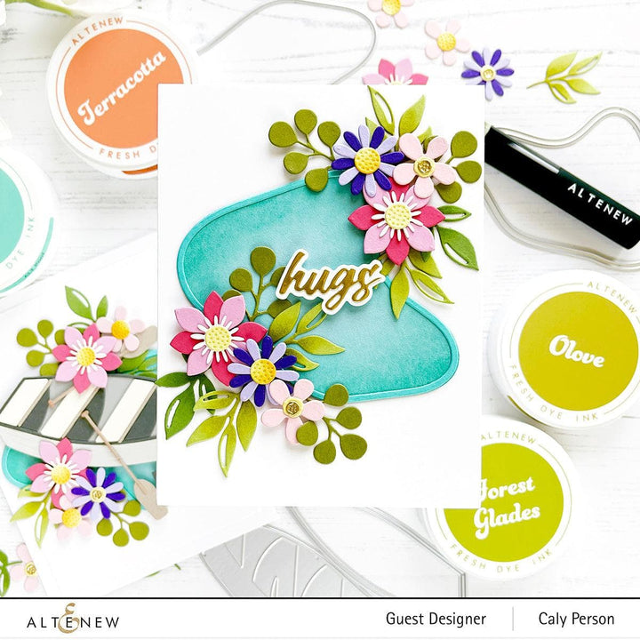 Altenew Mini Cubes & Reinker Bundle Deco Garden Fresh Dye Ink Mini Cube & Re-inker Bundle