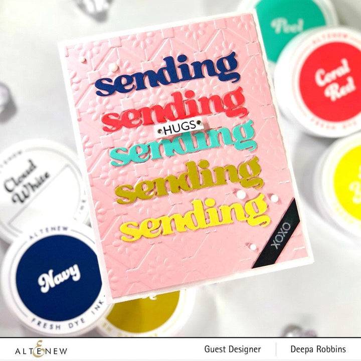 Altenew Mini Cubes & Reinker Bundle Deco Garden Fresh Dye Ink Mini Cube & Re-inker Bundle