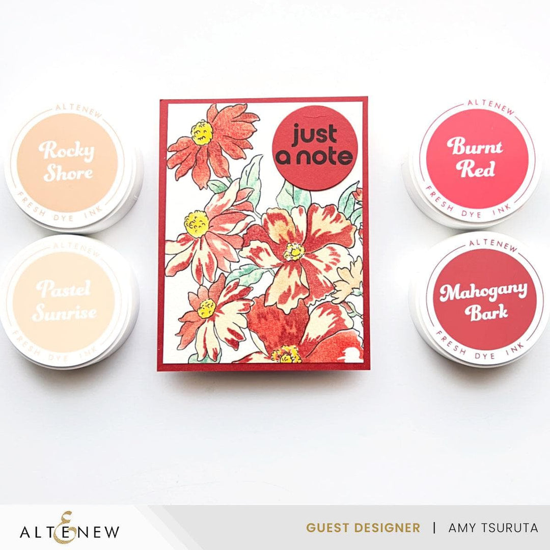 Kaleidoscope of Colors Fresh Dye Ink Mini Cube & Re-inker Bundle