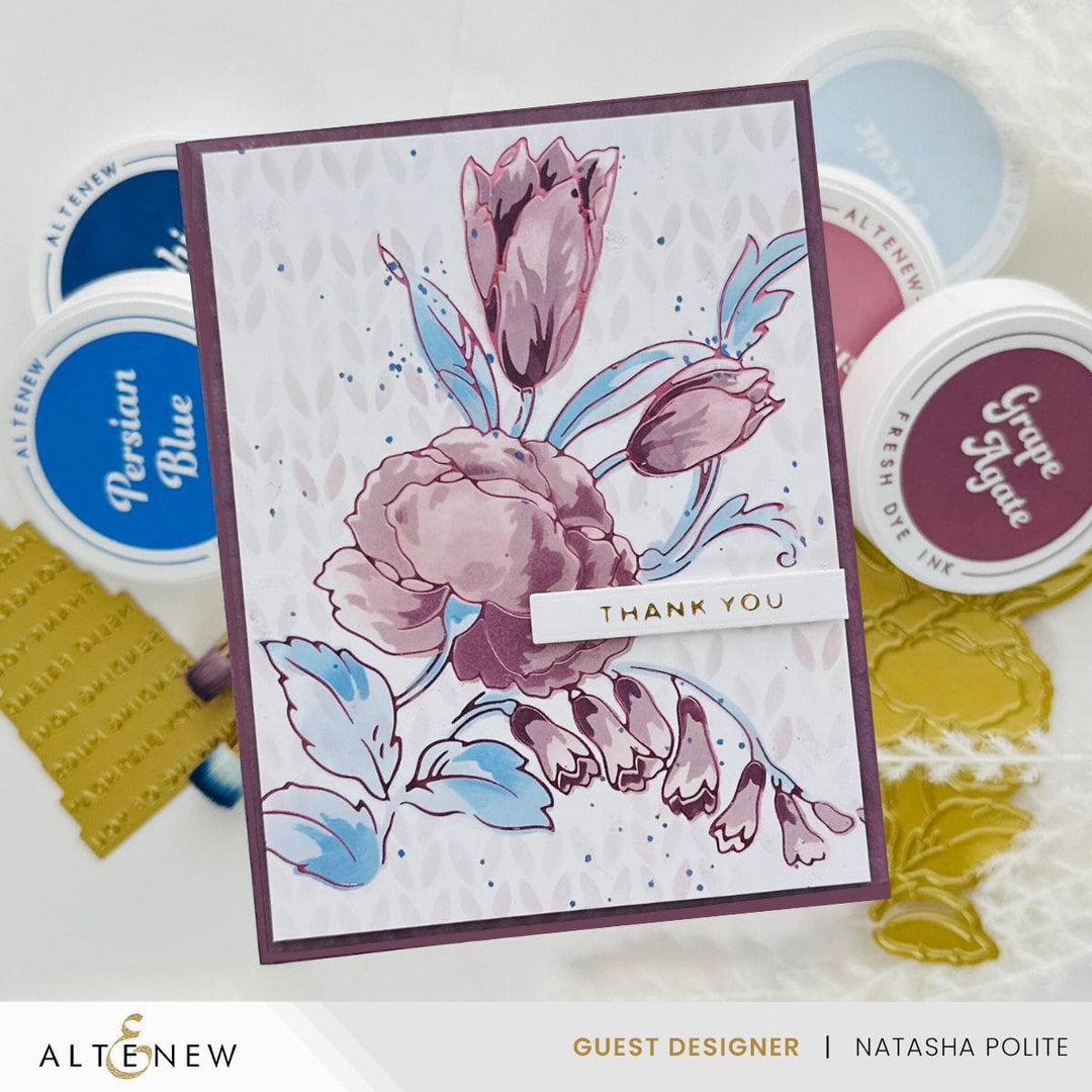 Sugarplums Fresh Dye Ink Mini Cube & Re-inker Bundle