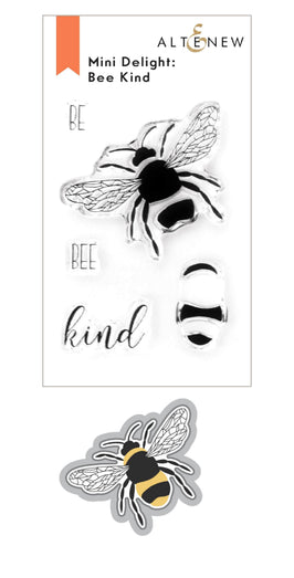 Altenew Mini Delight Mini Delight: Bee Kind Stamp & Die Set
