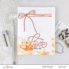 Altenew Mini Delight Mini Delight: Crystal Lotus Stamp & Die Set