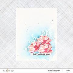 Altenew Mini Delight Mini Delight: Crystal Lotus Stamp & Die Set