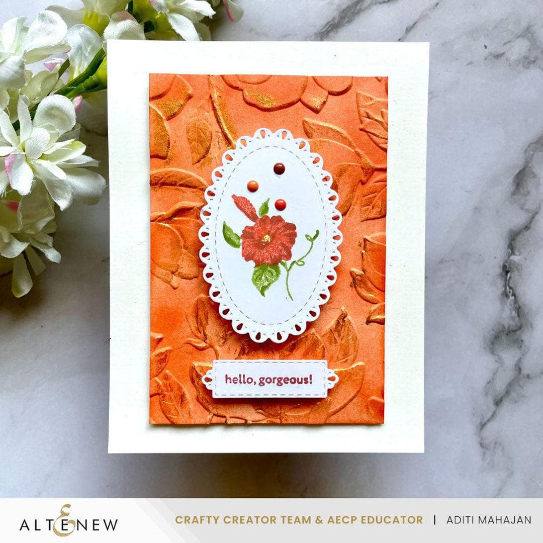 Mini Delight: Fabulous Flowers Stamp & Die Set