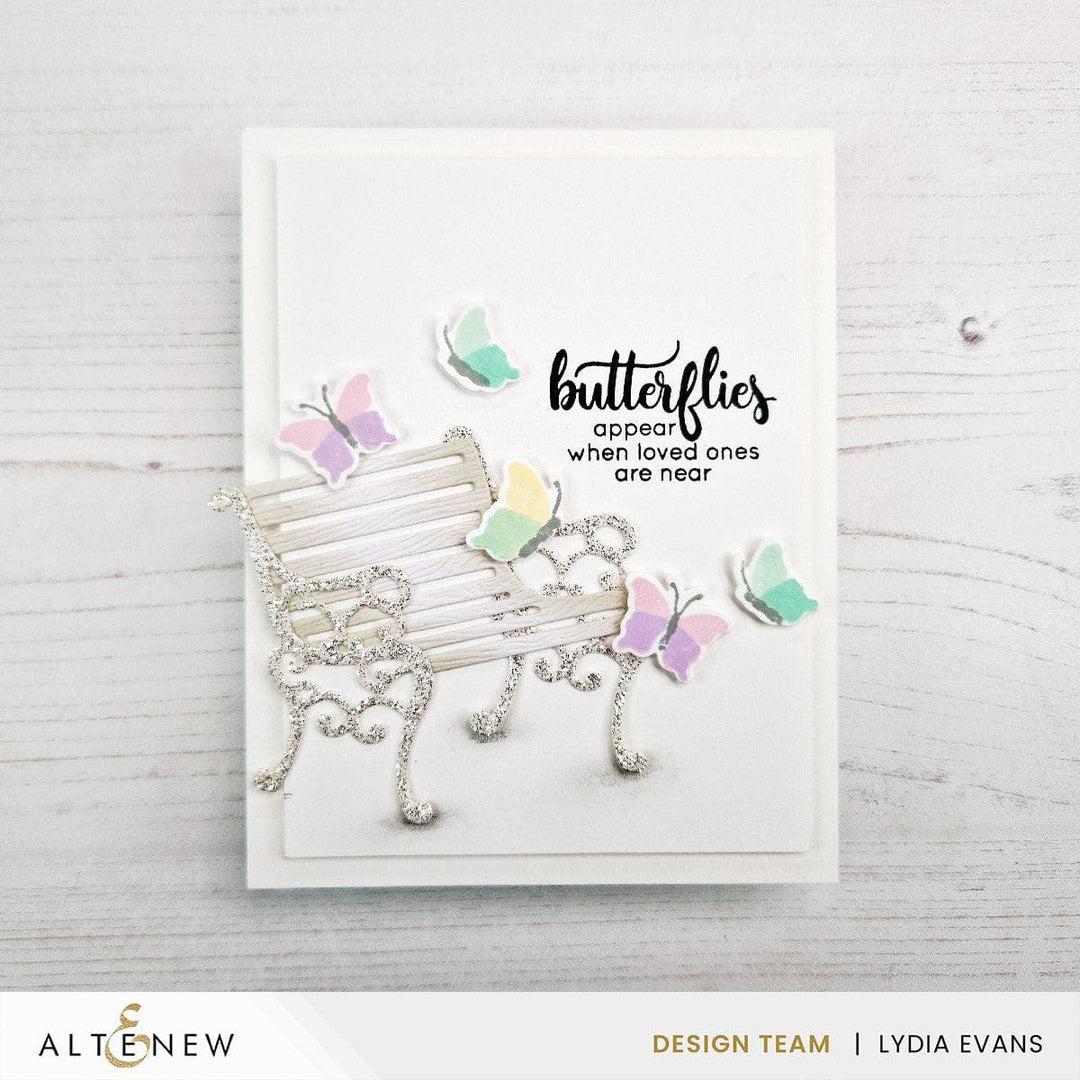 Mini Delight: Garden Bench Stamp & Die Set