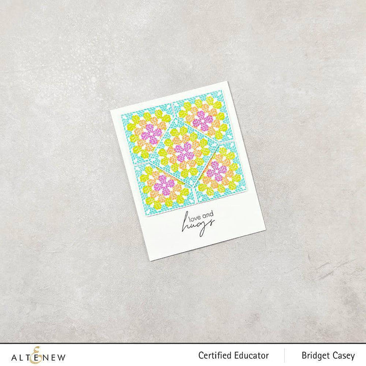 Altenew Mini Delight Mini Delight: Granny Squares Stamp & Die Set