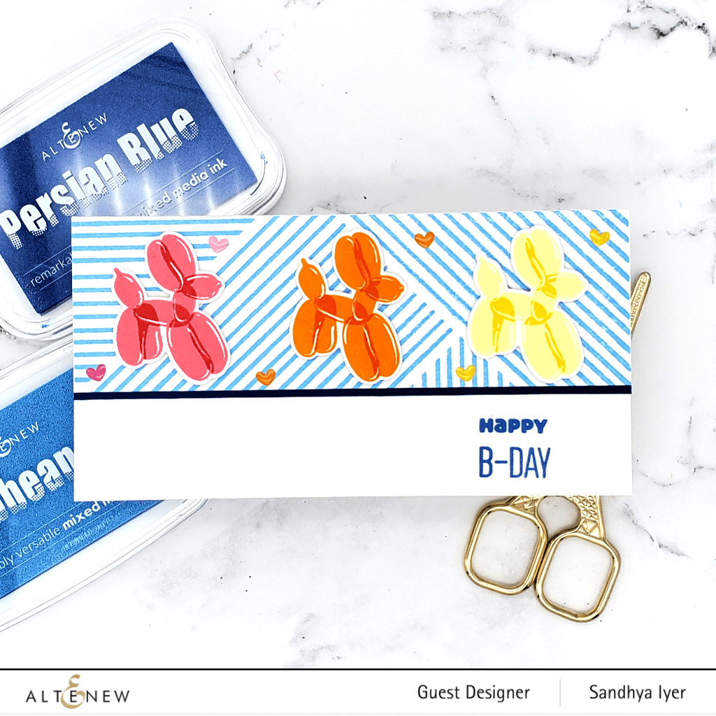 Altenew Mini Delight Mini Delight: Happy Birthday Stamp & Die Set