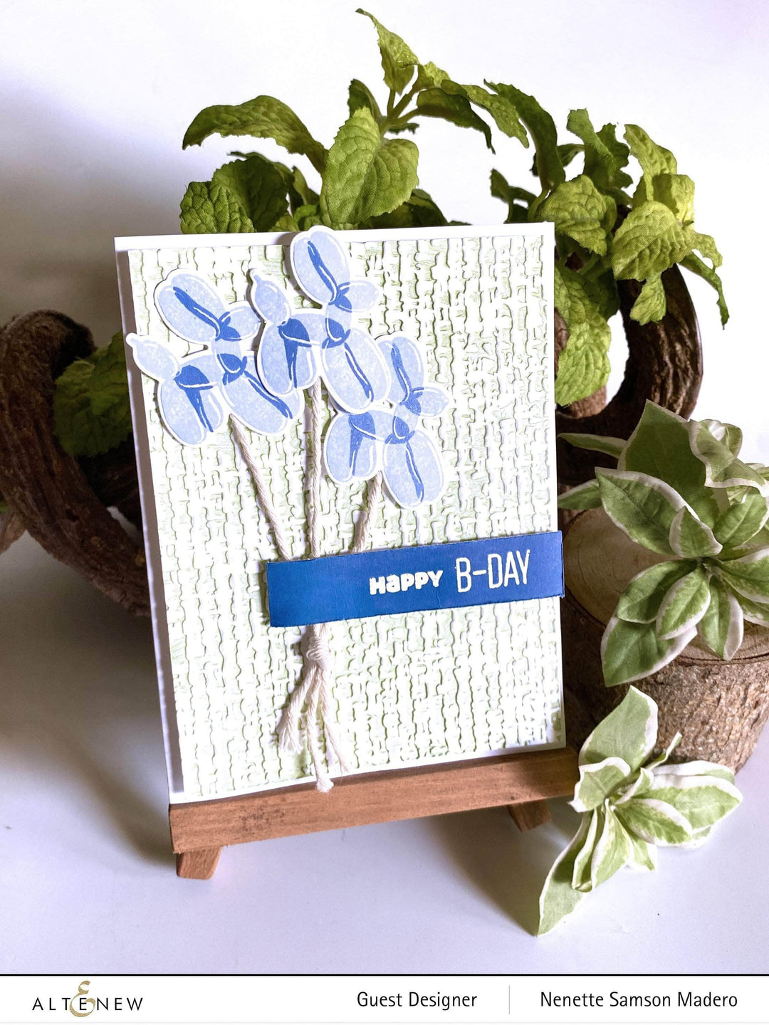 Altenew Mini Delight Mini Delight: Happy Birthday Stamp & Die Set