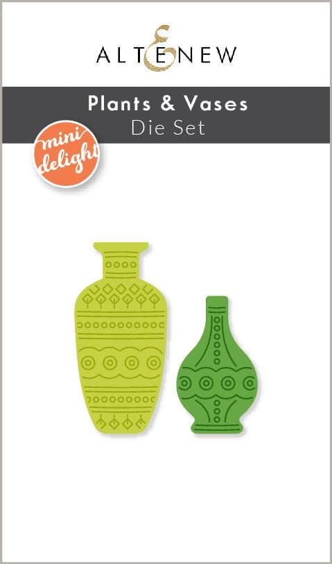 Mini Delight: Plants & Vases Stamp & Die Set