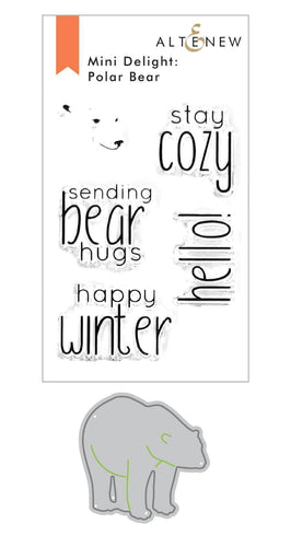 Altenew Mini Delight Mini Delight: Polar Bear Stamp & Die Set