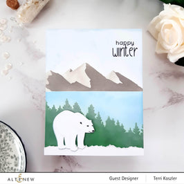 Altenew Mini Delight Mini Delight: Polar Bear Stamp & Die Set