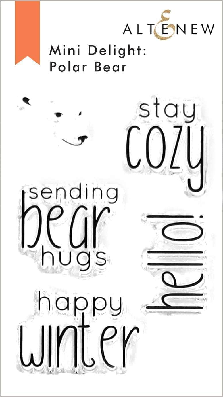 Altenew Mini Delight Mini Delight: Polar Bear Stamp & Die Set
