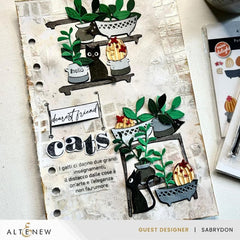 Mini Delight: Potted Shelves Stamp & Die Set