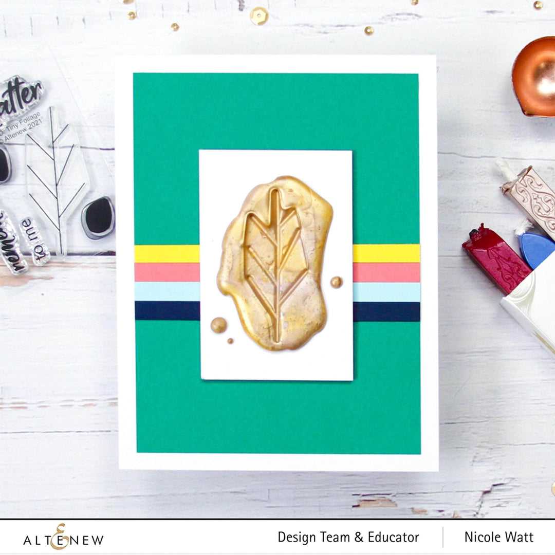 Altenew Mini Delight Mini Delight: Tiny Foliage Stamp & Die Set