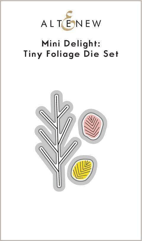 Altenew Mini Delight Mini Delight: Tiny Foliage Stamp & Die Set