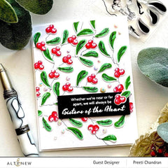 Altenew Mini Delight Mini Delight: Very Berry Stamp & Die Set
